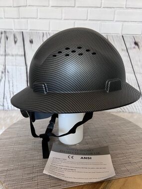Full Brim Industrial Safety Helmet ANSI/ISEA Z89.1 Type Class C Certified Helmet